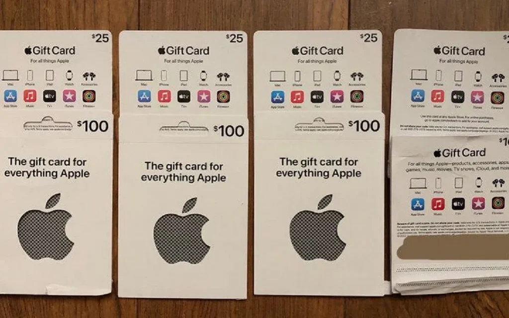 Apple gift card