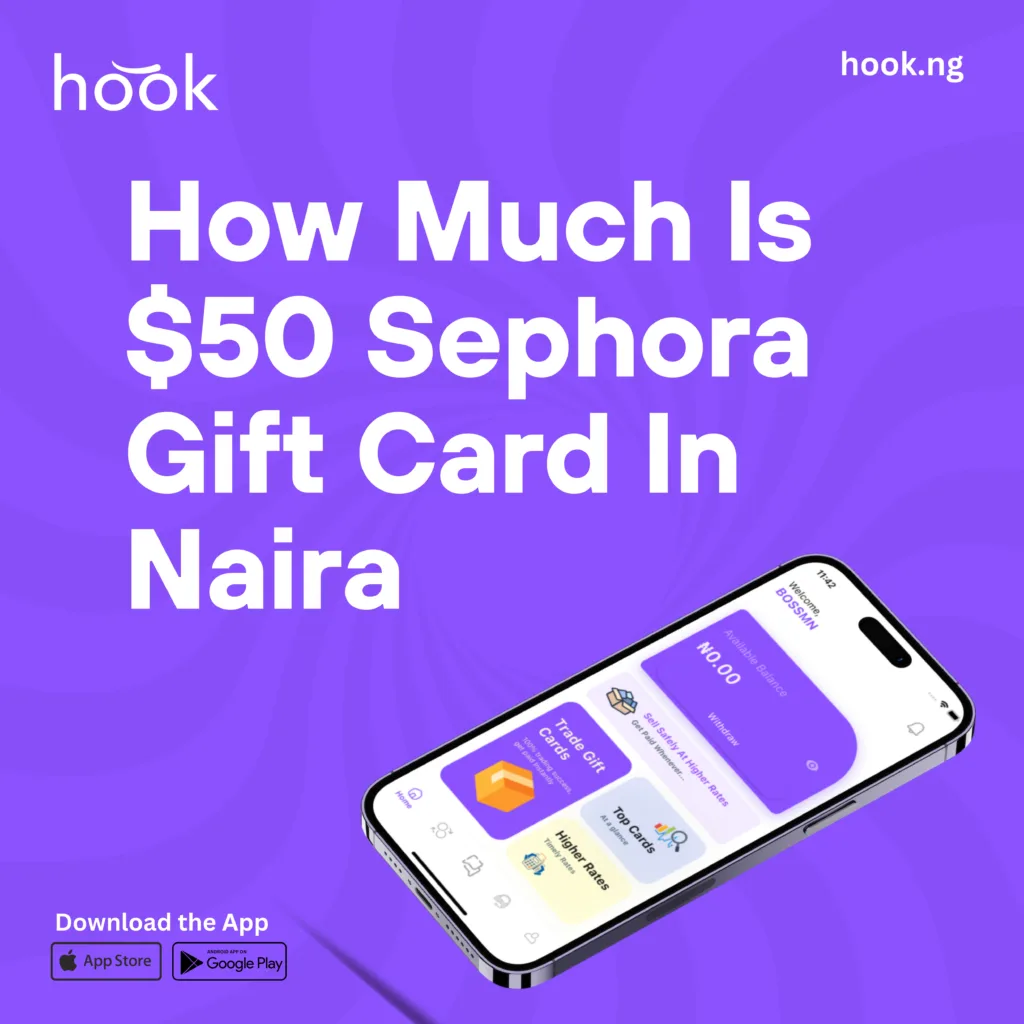 How Much Is $50 Sephora Gift Card In Naira Today?