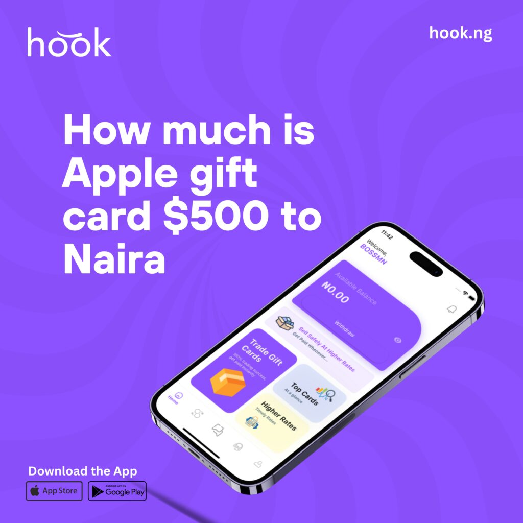 How Much is $500 Apple Gift Card in Nigeria Today?