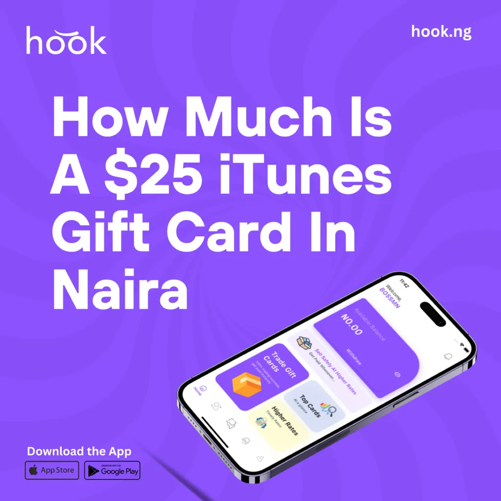 How Much Is A $25 Apple iTunes Gift Card to Naira? 